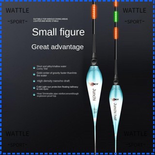 Wattle ทุ่นลอยน้ํา เปลี่ยนสีได้ 4 ระดับ พร้อมไฟ 4 ดวง สําหรับตกปลา