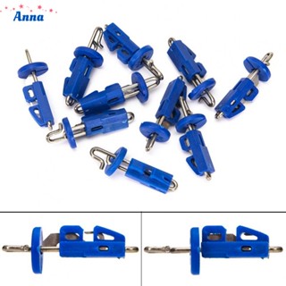 【Anna】Bait Clips 40*8mm ABS+Stainless Steel Breakaway Down Fishing Release Clip