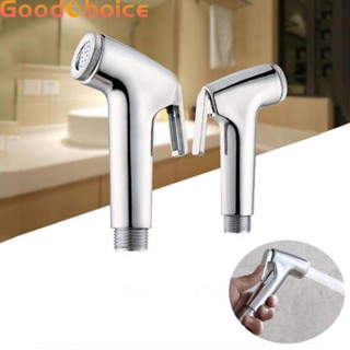 Shower Head Head Wash Bidet Faucet Toilet Shower Handheld Silver Bathroom