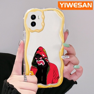 เคสโทรศัพท์มือถือ แบบใส ป้องกันกระแทก ลายเด็กผู้ชาย แนวสร้างสรรค์ สําหรับ VIVO Y15s Y15a Y01 Y02s