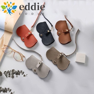 26edie หนัง PU เคสแว่นตา แบบพกพา แฟชั่น กล่องแว่นตา ที่เก็บแว่นตา เคสแขวน อ่านหนังสือ แว่นตา สําหรับผู้หญิง กระเป๋าใส่แว่นตา