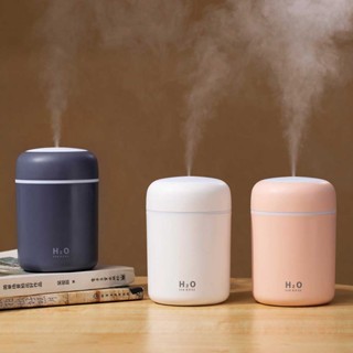 300ml Ultrasonic Home Air Humidifier Diffuser Purifier Aromatherapy Car Humidifier LED Light