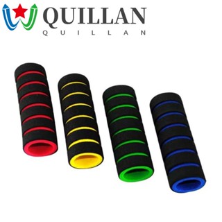 Quillan ฟองน้ําโฟมนิ่ม ทนทาน 4 สี อุปกรณ์เสริม สําหรับรถจักรยานยนต์ 4 ชิ้น ต่อชุด