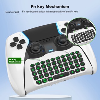 [RB] คีย์บอร์ดเล่นเกมไร้สาย พร้อมลําโพง สําหรับ Ps5 Elite