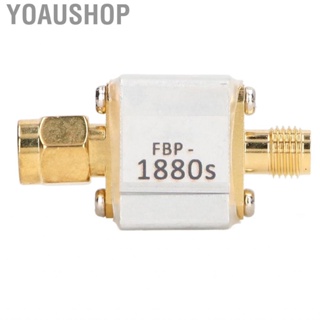 Yoaushop 1880MHz 50 Ohms Bandpass Filter With SMA Interface 1DB  Band Pass Filters