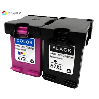 ตลับหมึก 67XL อุปกรณ์เสริม แบบเปลี่ยน สําหรับเครื่องพิมพ์ HP67 XL Ink DeskJet 1255 2732 4140 4155