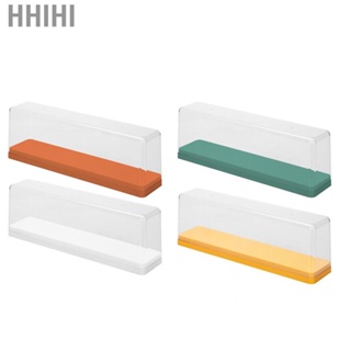 Hhihi Action Figure Display Case  Dustproof Keep Neat Rectangle Shaped Figures Collection Box for Office