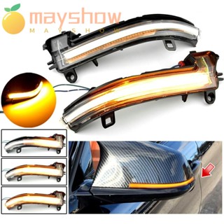 Mayshow ไฟเลี้ยวไดนามิก LED กระพริบ คุณภาพสูง สําหรับ Bmw 2 4 3 1 Series 2 ชิ้น