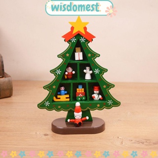 Wisdomest ต้นคริสต์มาส DIY สําหรับตกแต่งบ้าน ร้านค้า หน้าต่าง ฉากเค้าโครง ของขวัญคริสต์มาส