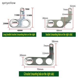 Qetyellow สวิตช์ปุ่มกด สเตนเลส 16 มม. กันน้ํา สําหรับรถจักรยานยนต์