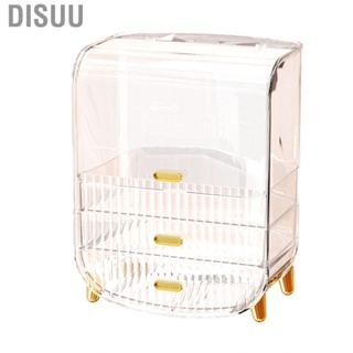 Disuu Makeup Organizer   Holder Transparent Space Saving for Cosmetics Supplies