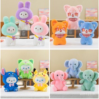 [พร้อมส่ง] ตุ๊กตาการ์ตูน ผ้ากํามะหยี่ขนนิ่ม ขนาด 27 ซม. ยืดหยุ่น ของเล่นสําหรับเด็ก