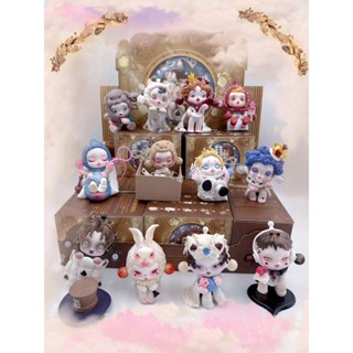 ฟิกเกอร์ Weekday Wonderland sp10 Pop Mart SKULLPANDA Confirmed Version Mystery Box ของเล่นสําหรับเด็ก