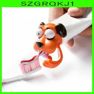 [szgrqkj1] เครื่องบีบยาสีฟัน ลายการ์ตูน สําหรับครอบครัว เพื่อน เด็ก