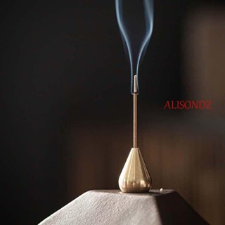 Alisondz ที่วางธูป รูปหยดน้ํา แบบพกพา งานฝีมือ สําหรับตกแต่งบ้าน