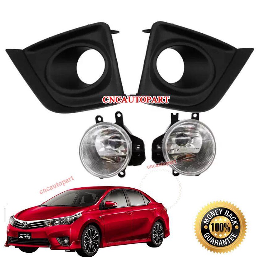 ไฟตัดหมอก ไฟสปอร์ตไลท์ สำหรับ Toyota Altis 2014 พร้อมสายไฟ และ หลอดไฟ