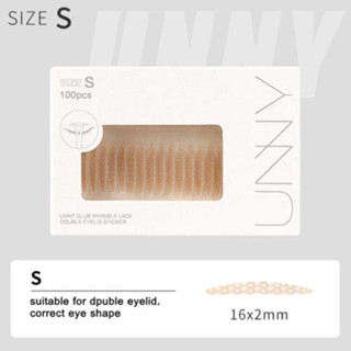 Invisible Double Eyelid Tape Unny Seamless Natural Lace Stickers Makeup UNNY