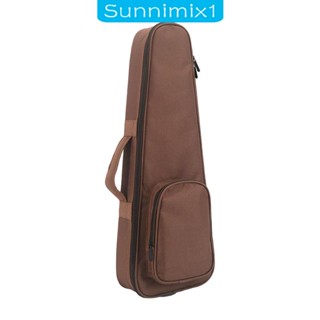 [Sunnimix1] กระเป๋าเป้สะพายหลัง กันกระแทก พร้อมสายคล้อง ปรับได้ ทนทาน สําหรับผู้เริ่มต้น เล่นอูคูเลเล่