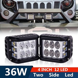 Chee ไฟ LED 36W ไฟทํางาน ไฟคอมโบ ไฟขับรถ สําหรับรถออฟโร้ด SUV แทรกเตอร์ ATV EN