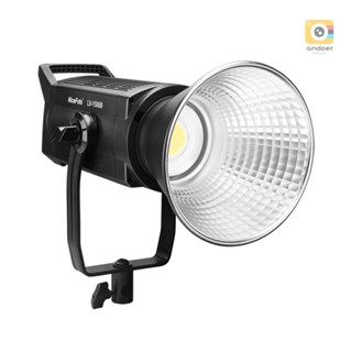 And-nicefoto LV-1500B ไฟวิดีโอ LED 150W พลังงานสูง 5600K±200K หรี่แสงได้ CRI96+ TLCI97 64900LUX พร้อมเมาท์โบเวน 6 FX สําหรับ Liv