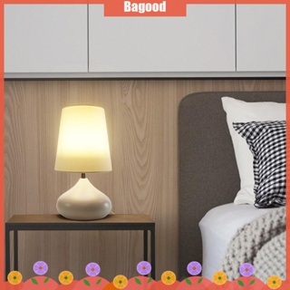 ♪Bagood♪พร้อมส่ง โคมไฟตั้งโต๊ะ LED สไตล์นอร์ดิก สําหรับตกแต่งบ้าน ข้างเตียง ห้องนั่งเล่น