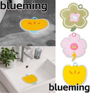 Blueming2 แผ่นซิลิโคนปิดท่อระบายน้ํา กันรั่วซึม ลายการ์ตูน สําหรับห้องน้ํา