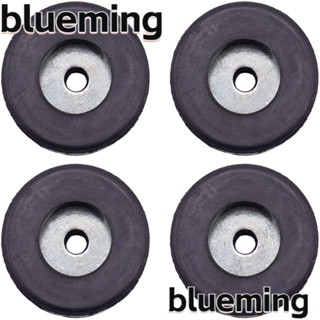 Blueming2 แผ่นยางกันชน สีดํา สําหรับเครื่องกําเนิดไฟฟ้าแรงดันสูง 4 ชิ้น