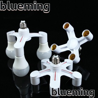 Blueming2 อะแดปเตอร์ตัวแยกหลอดไฟ LED 2 in 1 3 in 1 4 in 1 5 in 1 6 in 1 E27 เป็น E27