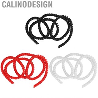 Calinodesign Brake Line Spiral Tube Cable Wrap Plastic 360° Protection for