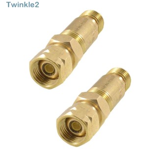 Twinkle วาล์วตรวจสอบเปลวไฟ Acetylene B ขนาด M16 สําหรับอุตสาหกรรม 2 ชิ้น