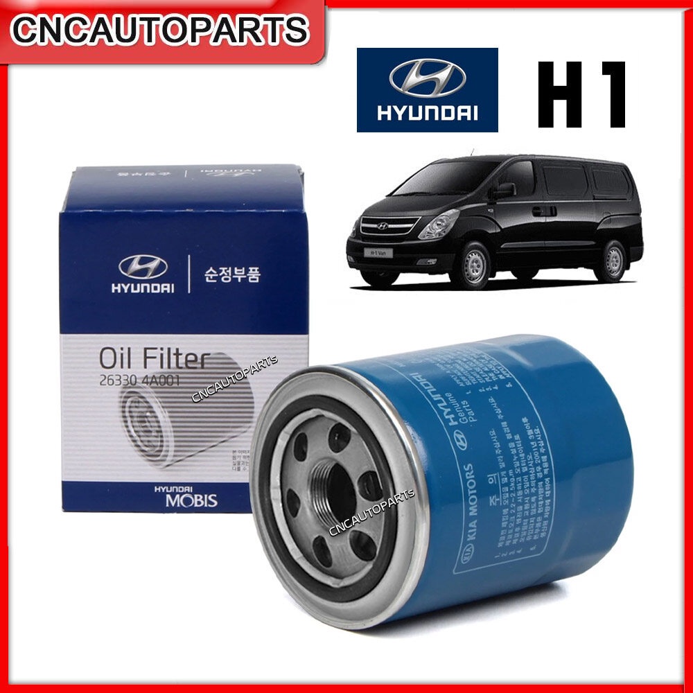 กรองน้ำมันเครื่อง HYUNDAI H1, KIA 2700, Pregio [made in korea] รหัสอะไหล่ 26330-4A001