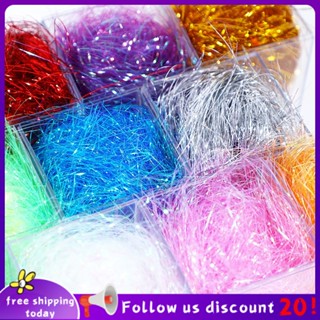 Se7ven✨Colorful raffia 1mm colorful shredded paper shredded Valentines Day gift box decoration filler bulk wholesale