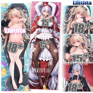 ปลอกหมอน ลายการ์ตูนอนิเมะ Dakimakura Azur Lane Anchorage and Elbing Azure Lane Game ปลอกหมอนบอดี้ ปลอกหมอน ทําเอง