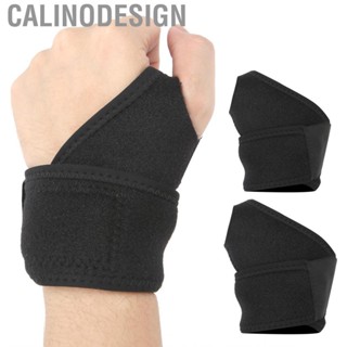 Calinodesign Sports Wrist Strap Adjustable Support Brace Left/Right Hand Breathable Wrap Fitness Belt Sport Safety