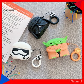 [FM] เคสหูฟังบลูทูธ กันกระแทก ลายการ์ตูน Star War Darth-Vader สําหรับ AirPods 1 2 Pro 3
