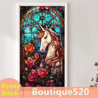 [boutique520.th] ชุดปักครอสสติตช์ ผ้าฝ้าย พิมพ์ลายยูนิคอร์น 11CT ขนาด 40x70 ซม.