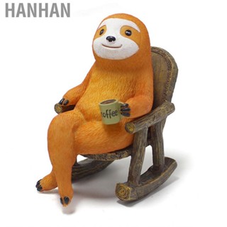 Hanhan Garden Sloth Statue  Synthetic Resin for Courtyard