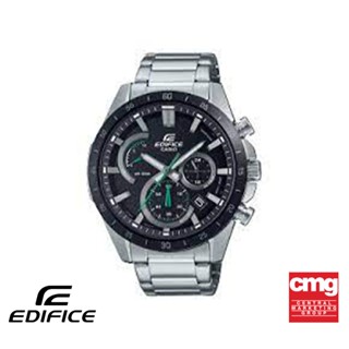 CASIO นาฬิกาข้อมือผู้ชาย EDIFICE รุ่น EFR-573DB-1AVUDF วัสดุสเตนเลสสตีล สีดำ