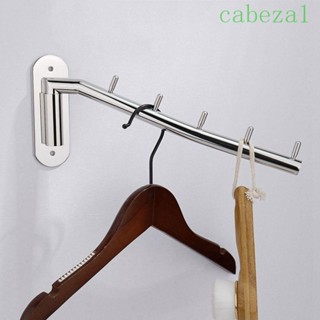 Cabeza ตะขอแขวนเสื้อโค้ท แบบสเตนเลส หมุนได้ 5 ตะขอ สําหรับห้องครัว