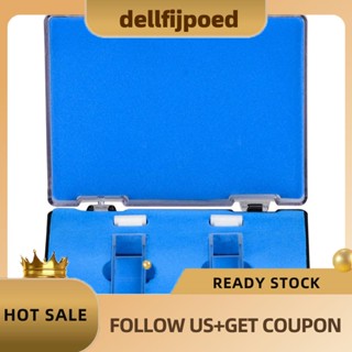 【dellfijpoed】เครื่องวัดอุณหภูมิควอทซ์ 10 มม. สูง 45 มม. ความจุ 3.5 มล. 2 ชิ้น