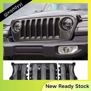 กระจังหน้าตาข่าย ป้องกันแมลง อุปกรณ์เสริม สําหรับ Jeep Wrangler JL JT Gladiator 2018-2024