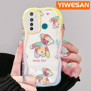 เคสโทรศัพท์มือถือแบบนิ่ม ใส กันกระแทก ลายหมี Nice Day สําหรับ Realme 5 5i 5s 5 Pro 6i Narzo 20A Q