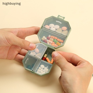 [highbuying] กล่องยา 6 ช่อง ขนาดเล็ก แบบพกพา สไตล์นอร์ดิก พร้อมส่ง