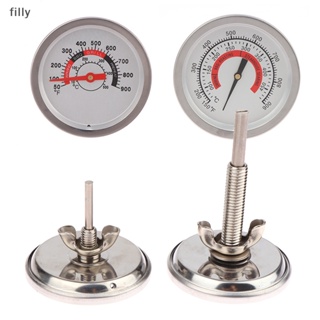 อุปกรณ์เสริมทําอาหาร สเตนเลส แบบมืออาชีพ 10-500℃ (50-900℉เครื่องวัดอุณหภูมิเตาอบบาร์บีคิว OP