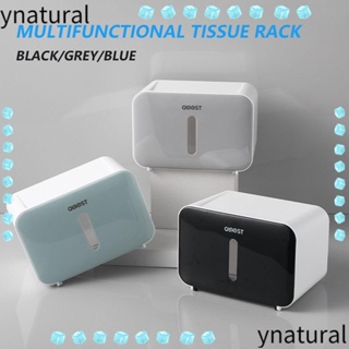 Ynatural ที่เก็บม้วนกระดาษทิชชู่ กระดาษทิชชู่ แบบไม่ต้องเจาะรู กันน้ํา สําหรับห้องน้ํา ห้องครัว