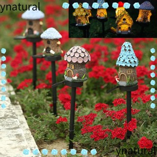 Ynatural โคมไฟ LED พลังงานแสงอาทิตย์ สําหรับตกแต่งสวนกลางแจ้ง