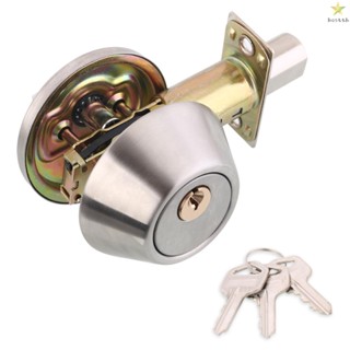 Bedroom Bathroom Door Knob Lockset - Stainless Steel Privacy Handle