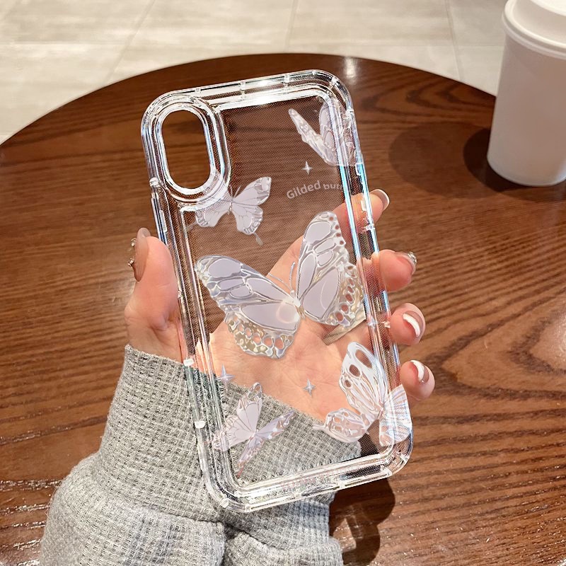 เคสโทรศัพท์มือถือ for iPhone 11 13 XR 15 Pro Max 12 16 Pro Max case iPhone 14 7 8 Plus XS Max 15 Plus ถุงลมกันกระแทก