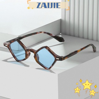 Zaijie24 แว่นตากันแดด หลายเหลี่ยม เทรนด์อินเทรนด์ ยอดนิยม UV400 เฉดสี