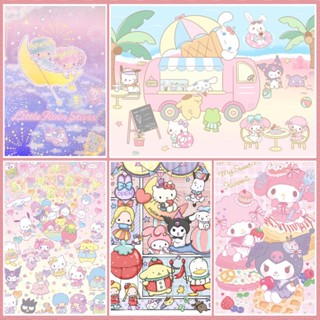 🔥ปริศนา🔥【Sanrio】Jigsaw Puzzle 300 ชิ้น 500 ชิ้น 1000 ชิ้น Ultra HD Wood Puzzle การจัดส่งที่รวดเร็ว ปริศนา Bashwood พรีเมี่ยมพรีเมี่ยมสำหรับผู้ใหญ่ Unclassing ของขวัญวันเกิดปริศนาที่กำหนดเอง ปริศนาอะนิเมะ